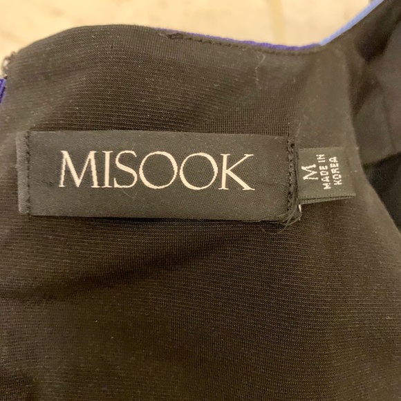 MISOOK color block dress. Lined. Size M. - Picture 3 of 3